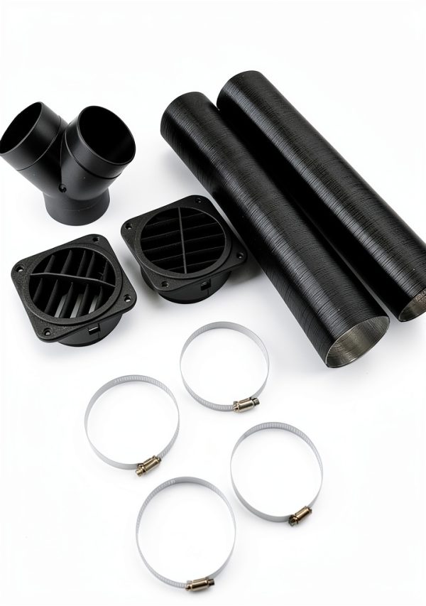 Diesel Heater Air Vent ZTUOAUMA Stainless Steel-2
