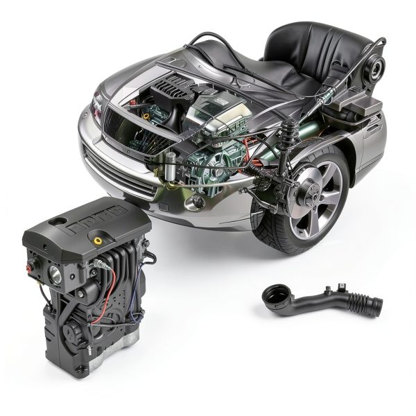 Automotive Replacement Fresh Air Duct Hoses by Bomunik-2