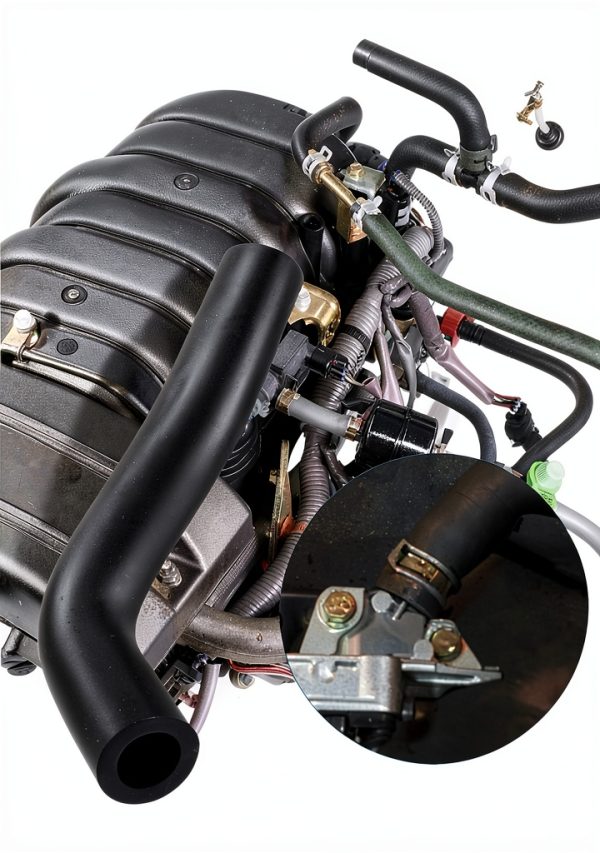 Toyota Land Cruiser Air Injection System Hose QLZOZB-3