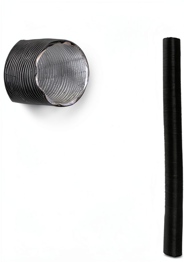 Wuyangcun Black Expandable Air Duct Pipe for Diesel Heaters-2