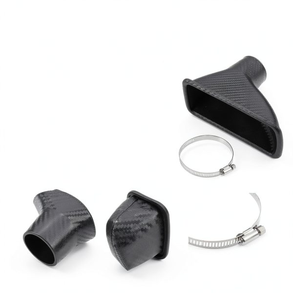 Air Duct Hose INFINAUTO Aluminum Plastic Front Fit-5