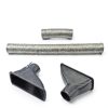 Air Duct Hose INFINAUTO Aluminum Plastic Front Fit-2