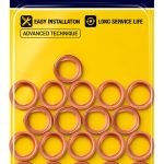 Oil Drain Plug Gasket RARAYC Copper Round 20pcs-0