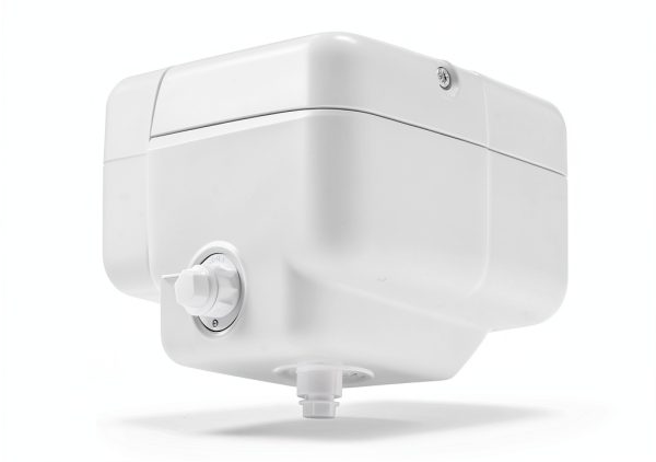 RecPro 45 Gallon RV Black Water Tank HDPE White-2