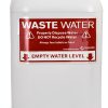Ozark River Portable Sink Replacement 5 Gallon Clear Plastic Tank-2