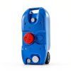 Portable Water Tank YITAMOTOR RV Black 10.57 Gallon Square Blue-6