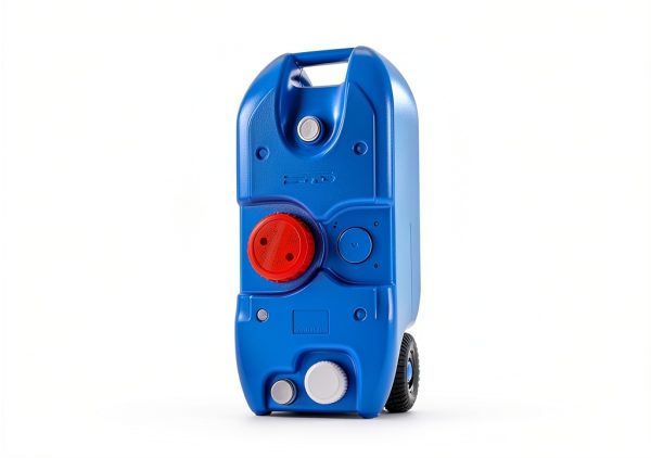 Portable Water Tank YITAMOTOR RV Black 10.57 Gallon Square Blue-6