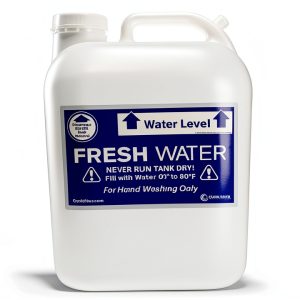 Ozark River Portable Sink Replacement 5 Gallon Clear Plastic Tank-0