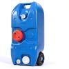 Portable Water Tank YITAMOTOR RV Black 10.57 Gallon Square Blue-1