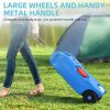 Portable Water Tank YITAMOTOR RV Black 10.57 Gallon Square Blue-5