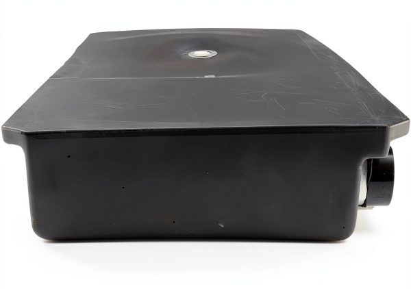 RecPro 29 Gallon Black Water Tank with Ribs Model RP-1018H-3