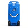 Portable Water Tank YITAMOTOR RV Black 10.57 Gallon Square Blue-2