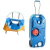 Portable Water Tank YITAMOTOR RV Black 10.57 Gallon Square Blue-3
