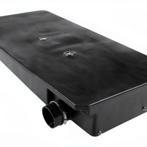 Ameri-Kart 29 Gallon RV Water Tank Leak‑Proof End Discharge Black-0