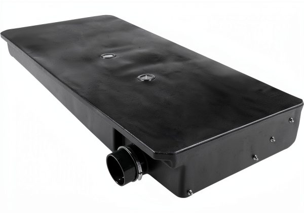 Ameri-Kart 29 Gallon RV Water Tank Leak‑Proof End Discharge Black-0