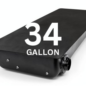 34 Gallon RV Water Tank Ameri Kart Black/Gray Leak Proof Waste Tank-0