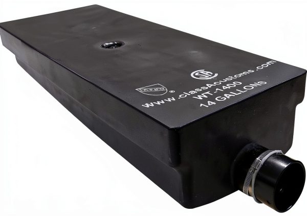Class A Customs 14 Gallon RV Waste Black Water Holding Tank WT-1400-0