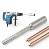 5/8" & 3/4" Ground Rod Driver by SyunsXoon SDS Max Hammer Drill Tool-5