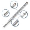 17pcs SDS Plus Concrete Masonry Drill Bits and Chisels Set with-2