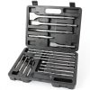 Rotary Hammer Drill Bits Gickbusus 17-Piece SDS Plus with Carbide Tips-0