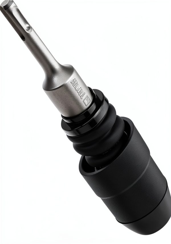 SDS-Plus to SDS-Max Adapter, 8-1/4" Alloy Steel Adapter for Rotary Hammer Drills - Durable Drill Bit Adapter for Concrete and Demolition Work, HOME, DIY, Gift for Men, Friend, Family-0